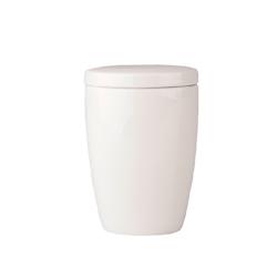 (12 pz) Zuccheriera Maastricht - LUX - Ø 70mm - Altezza:100mm - Avorio