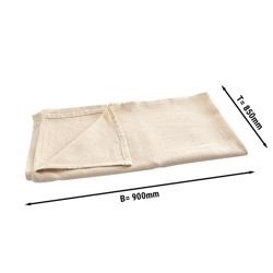 Muslin Cloth / Straining Cloth - 900x850mm - White Cotton/Polyester