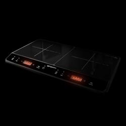 Inductiekookplaat - Tafelmodel - 605x360x63mm - 3,5 kW - 2 kookzones rond