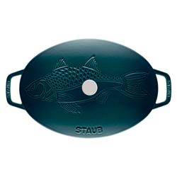 STAUB | SPECIALITIES - Ugnsform med lock - oval - 330mm - gjutjärn - La-Mer