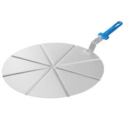 Bandeja de cuatro caras para pizza con ranuras - ⌀ 500mm