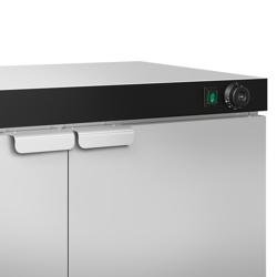 Tányér melegentartó szekrény - fűtött - 1,5 kW - 120 tányér