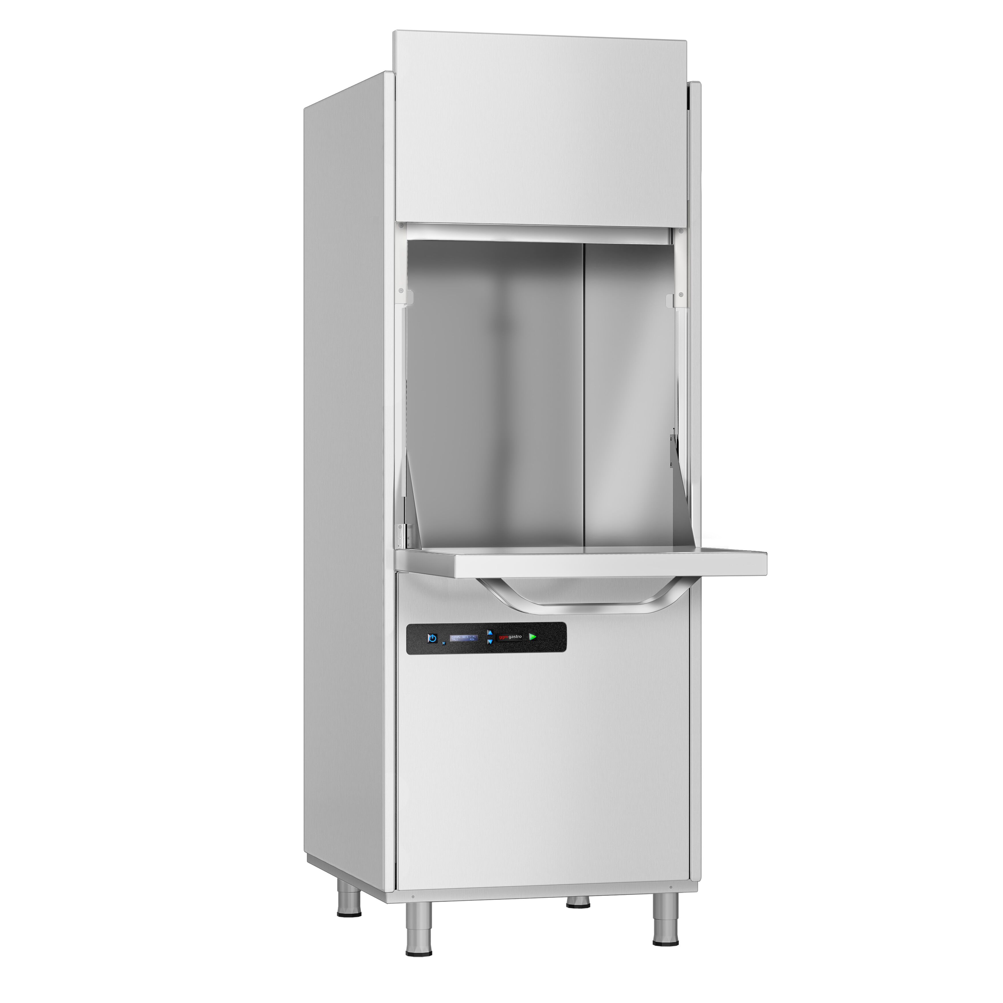 Lave-batterie à double paroi - numérique - 11,35 kW - avec pompe à détergent et pompe à liquide de rinçage