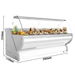 Vitrina frigorifică - 3,0 x 1,15 m - 570 litri