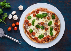 (24 stuks) Polycarbonaat pizzabord - Ø 320mm