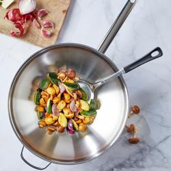 DEMEYERE | APOLLO 7 - Wok flacher Boden - Ø 320mm - Edelstahl