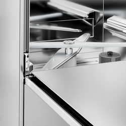 Double-walled glasswasher - Digital - 2.97 kW - incl. descaler - with detergent pump & rinse aid pump