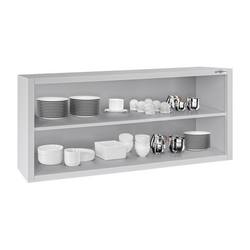 Paslanmaz çelik duvar dolabı ECO - 1400x400mm - sürgü kapaksız - 650mm yükseklik