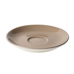 (6 pezzi) BART COLOUR CAFE - Piattino per tazza da cappuccino - Ø 155mm - Marrone