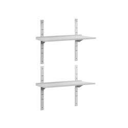 Wall Shelf ECO - 1400x300mm - 2 Tiers