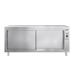 Armario calefactor PREMIUM – 1,8 m - con pasaplatos 