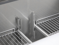 Koelwerkbank ECO - 1370x700mm - met 3 deuren