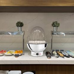 Chafing Dish pentru ouă- max. 37 ouă - crom