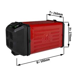 Essiccatore alimentare - incl. 6 vassoi - acciaio verniciato - 500W