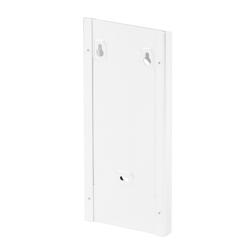 AIR-WOLF | Wall-Mounted Sanitary Bag Dispenser – White - Stainless Steel - 25 Bag Capacity