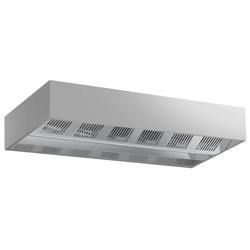 Plafond afzuigkap - B3600mm - zonder motor - met filter - met inductietoevoer