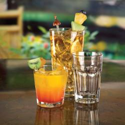 (12 stycken) Long drink glas - PRAGUE - 296 ml - Transparent