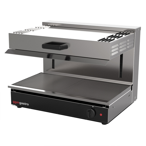 Elektrische Pita oven / Salamander SPEZIAL - 1,7 kW - 230 Volt - In hoogte verstelbare verwarmingselementen