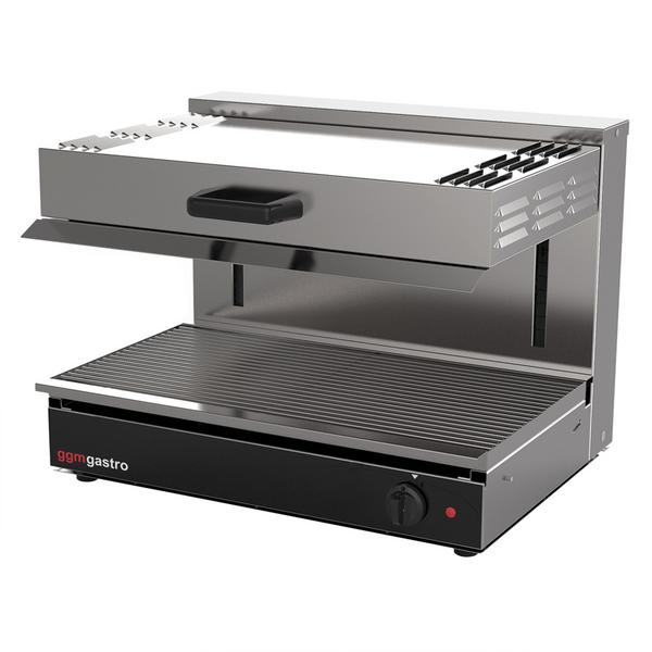 Electric pita oven/ salamander SPEZIAL - 1.7 kW - 230 Volt - Height-adjustable heating elements
