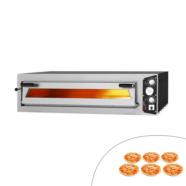 Elektrikli Pizza Fırını 6x35cm (Genişlik)-Manuel