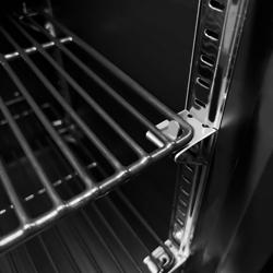 Minibar - 460 mm - med 1 glasdörr - svart