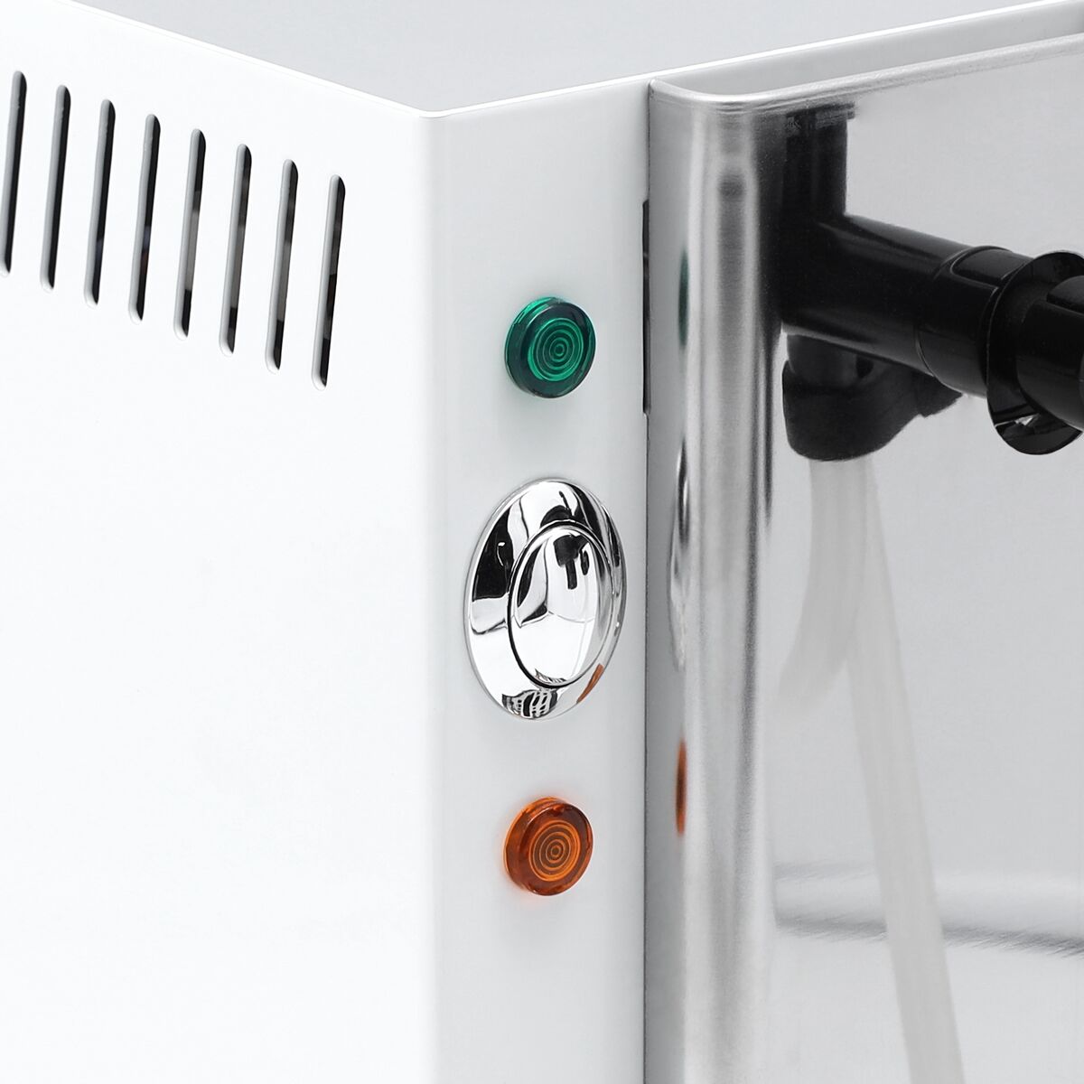 Mousseur à lait professionnel – 1,5 litre – Blanc