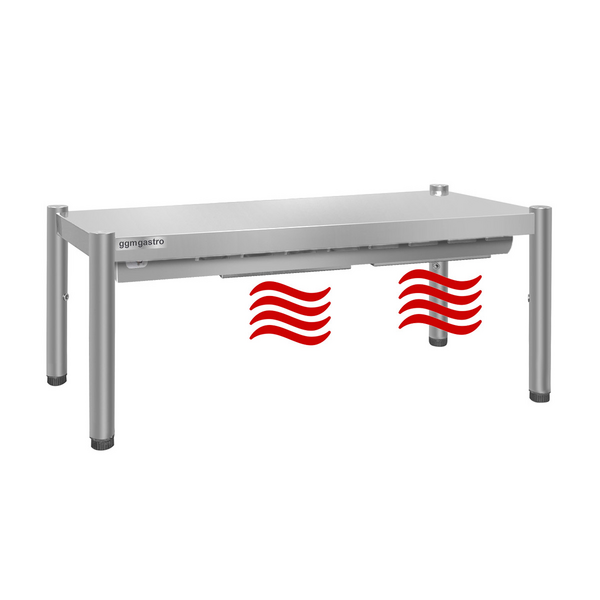 Warmtebrug PREMIUM - 800x370mm - met 1 plank - Hoogte: 415mm