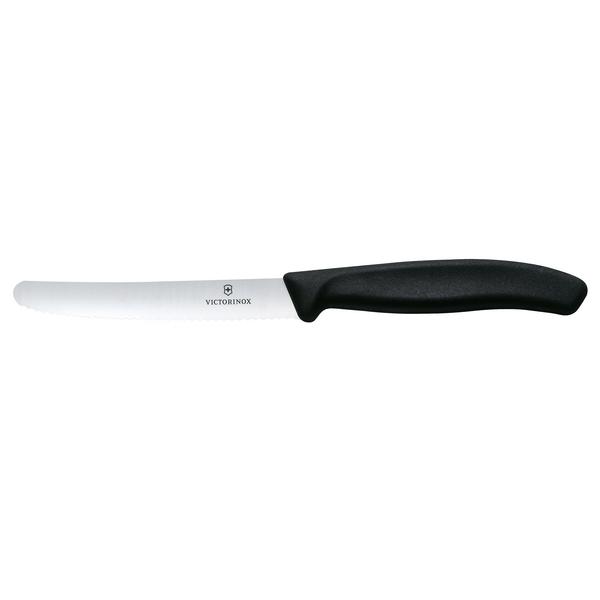 VICTORINOX | SWISS CLASSIC - Tomaten & tafelmes met gekartelde rand - Mes: 110mm