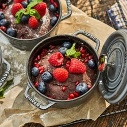 STAUB | LA COCOTTE - Kookpot - Ø 120mm - Gietijzer - Grafietgrijs