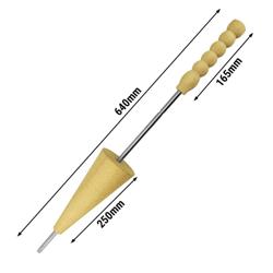 (16 pcs) Baking Rolls - Cone Shape - for Baumstriezel machine BSMNP16