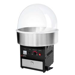 Sockervaddsmaskin - Ø 520mm - 950 watt - svart - inkl. Spottskydd