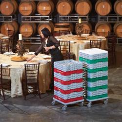 CAMBRO | CAMRACK® - Крышка для корзины - 500x500 мм - Серая