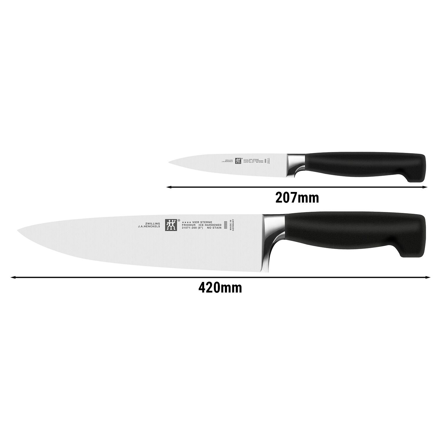 ZWILLING | QUATRE ÉTOILES - Ensemble de couteaux - 2 pièces	
