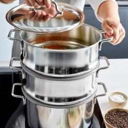 DEMEYERE | Apollo 7 Roasting Pot with Lid – Ø 16 cm - InductoBase 7‑Ply