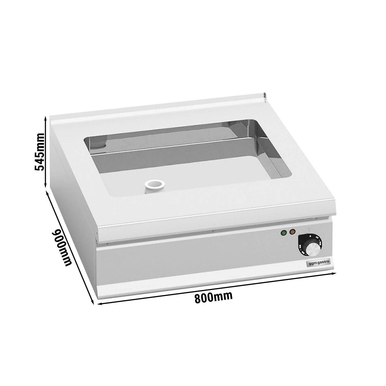 Braisière électrique multifonctions - 9,6kW - 24litres