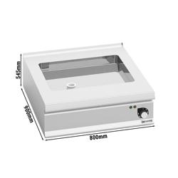 مقلاة طهي كهربائية بحوض ثابت تجارية - 800 mm - 24 L - 9.6 kW