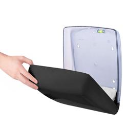 AIR-WOLF | Papírtörlő-adagoló - 750 darab papírtörlőhöz - ABS műanyag - antracit színű