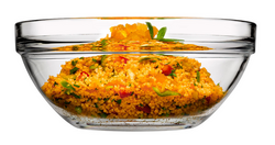 Chef´s fuente de cristal - 1,7 litros - juego de 6