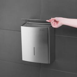 AIR-WOLF | Commercial hygiene waste bin - 10 litres - Stainless steel