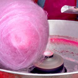 Macchina per zucchero filato - Ø52cm - 1,08kW - Nero