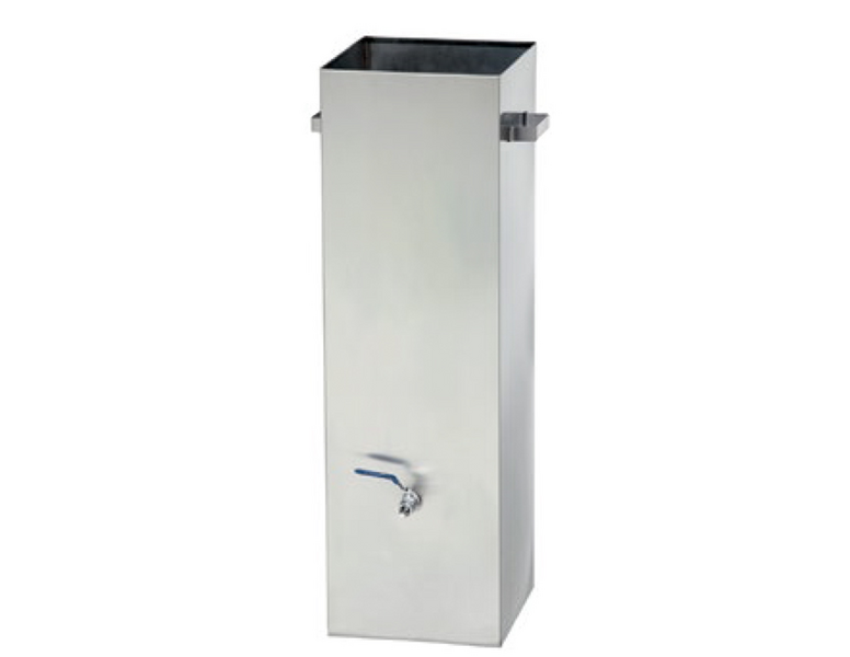 Piliç Izgara Şişleri İçin Temizleme Tankı - 300 x 300 x 990 mm
