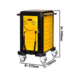 Heated Banqueting Trolley - heated - 14x GN 1/1