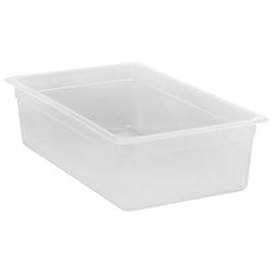 (6 τεμάχια) CAMBRO | CAMWEAR® - Δοχείο GN από πολυπροπυλένιο 1/1 - Γαλακτώδες - Βάθος 150 mm