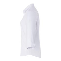 (6 Stück) KARLOWSKY | Damenbluse Classic mit 3/4-Arm - Weiß - Größe: S