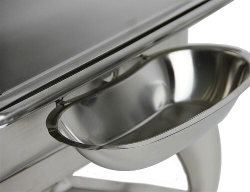 Chafing dish - GN 1/1 - avec couvercle en verre à fermeture douce (Soft-Close)