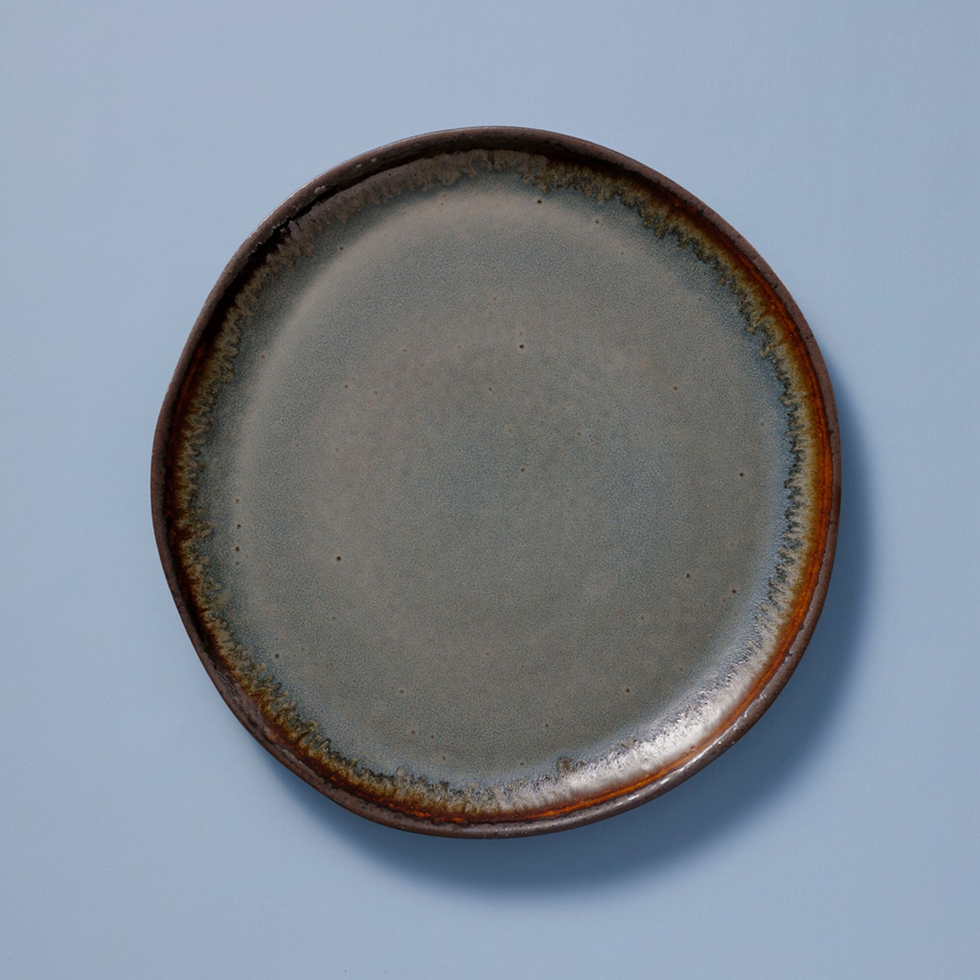 (6 pièces) DAVIDE - Assiettes - plate - Ø 280 mm - Marron