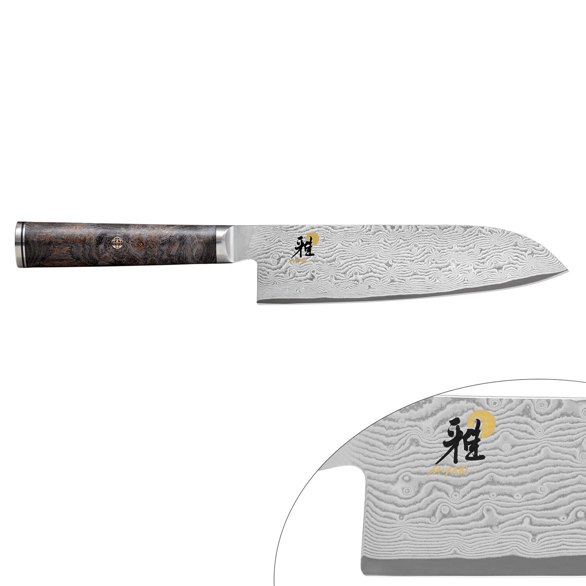 【michigorilla527】GDCPH雷電＆シルキードライブ MIYABI | 5000 MCD 67 - Cuțit Santoku - Lama: 180mm | GGM Gastro