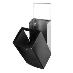 AIR-WOLF | Afvalbak - 25 liter - RVS Mat zwart