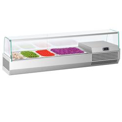 GN-kylmävitriini PREMIUM PLUS - 1328x353 mm - 5 GN 1/4-astiaa
