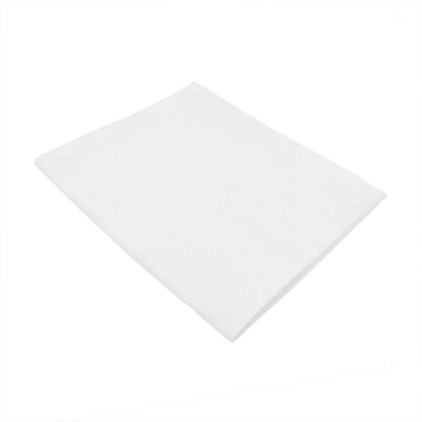 (50 Stück) Damast Mundserviette Porto - glatt Satin - 220g/m² - 50x50cm - Weiß